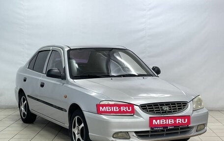 Hyundai Accent II, 2006 год, 445 000 рублей, 3 фотография