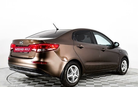 KIA Rio III рестайлинг, 2016 год, 935 000 рублей, 5 фотография