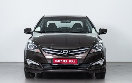 Hyundai Solaris II рестайлинг, 2015 год, 1 207 000 рублей, 3 фотография