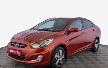 Hyundai Solaris II рестайлинг, 2012 год, 965 000 рублей, 1 фотография