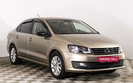 Volkswagen Polo VI (EU Market), 2018 год, 1 269 000 рублей, 3 фотография