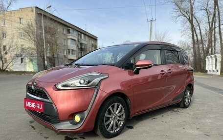 Toyota Sienta II, 2015 год, 1 230 000 рублей, 9 фотография