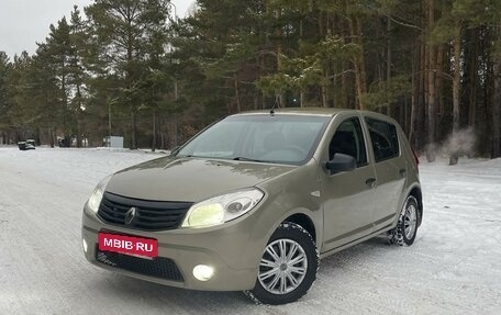 Renault Sandero I, 2010 год, 499 000 рублей, 1 фотография