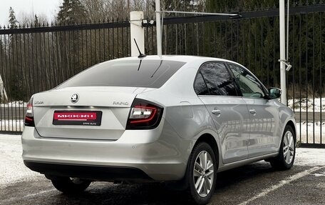 Skoda Rapid I, 2017 год, 1 399 000 рублей, 4 фотография