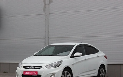 Hyundai Solaris II рестайлинг, 2012 год, 855 000 рублей, 1 фотография