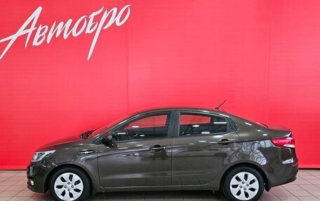 KIA Rio III рестайлинг, 2015 год, 1 050 000 рублей, 2 фотография