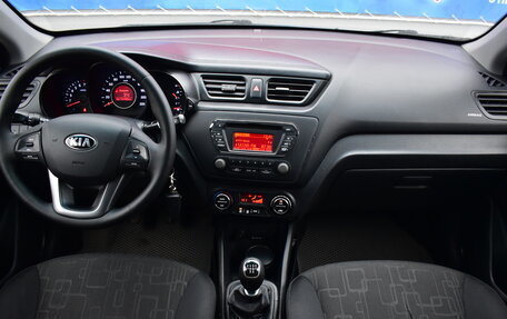 KIA Rio III рестайлинг, 2013 год, 808 000 рублей, 13 фотография