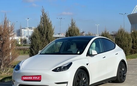 Tesla Model Y I, 2021 год, 5 300 000 рублей, 29 фотография