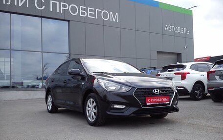 Hyundai Solaris II рестайлинг, 2017 год, 1 449 000 рублей, 5 фотография