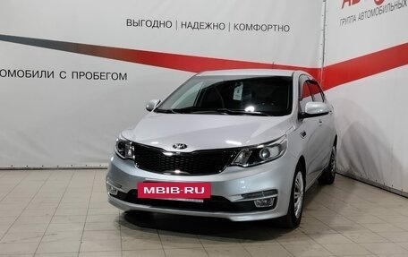 KIA Rio III рестайлинг, 2016 год, 1 101 000 рублей, 3 фотография