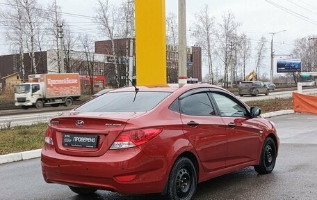 Hyundai Solaris II рестайлинг, 2011 год, 980 600 рублей, 6 фотография