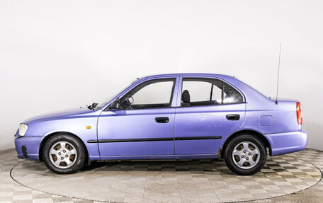 Hyundai Accent II, 2005 год, 349 777 рублей, 10 фотография