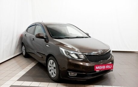 KIA Rio III рестайлинг, 2015 год, 1 151 000 рублей, 3 фотография