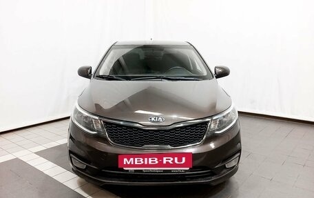 KIA Rio III рестайлинг, 2015 год, 1 151 000 рублей, 2 фотография