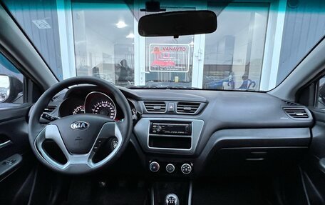 KIA Rio III рестайлинг, 2015 год, 1 175 000 рублей, 15 фотография