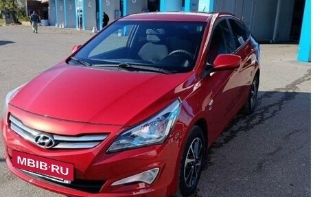 Hyundai Solaris II рестайлинг, 2014 год, 1 100 000 рублей, 14 фотография