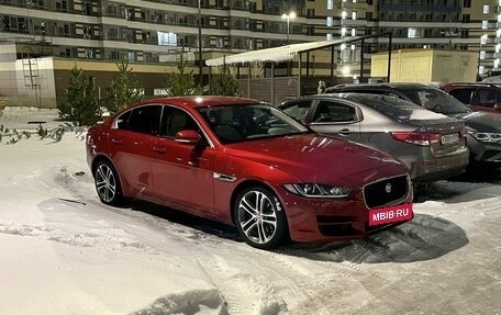 Jaguar XE I рестайлинг, 2017 год, 2 200 000 рублей, 37 фотография