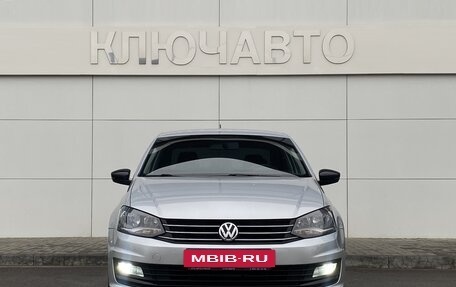 Volkswagen Polo VI (EU Market), 2017 год, 1 439 000 рублей, 2 фотография