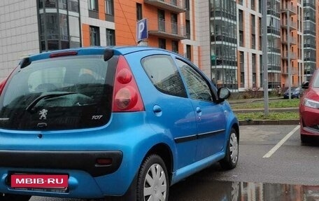 Peugeot 107 I рестайлинг, 2007 год, 370 000 рублей, 3 фотография