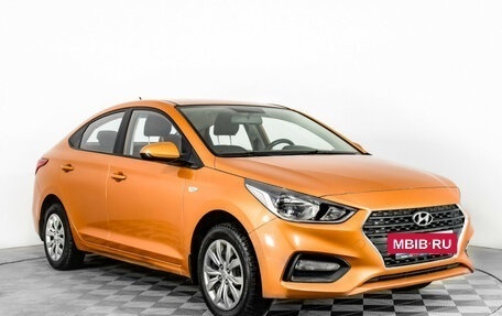 Hyundai Solaris II рестайлинг, 2018 год, 889 000 рублей, 3 фотография