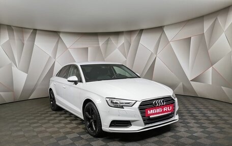 Audi A3, 2018 год, 2 299 700 рублей, 3 фотография