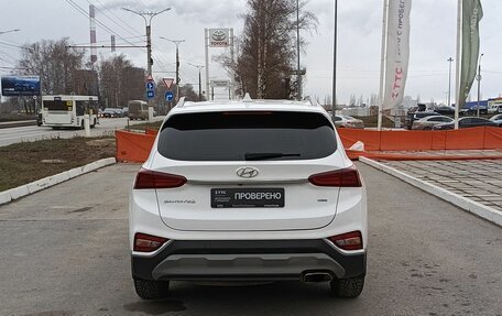 Hyundai Santa Fe IV, 2019 год, 3 241 700 рублей, 7 фотография