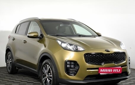 KIA Sportage IV рестайлинг, 2016 год, 1 895 000 рублей, 3 фотография