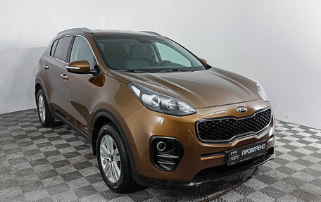 KIA Sportage IV рестайлинг, 2016 год, 2 365 000 рублей, 7 фотография