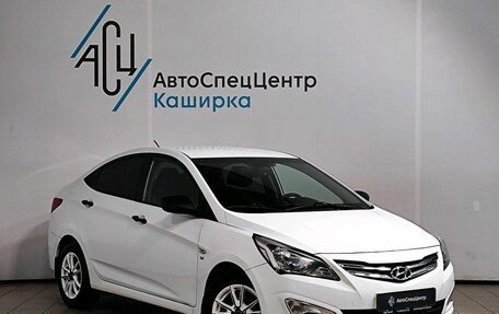 Hyundai Solaris II рестайлинг, 2014 год, 1 189 000 рублей, 3 фотография