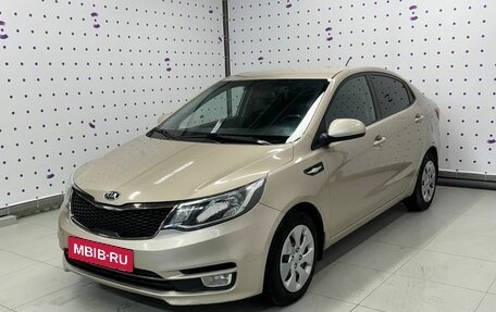 KIA Rio III рестайлинг, 2015 год, 885 000 рублей, 1 фотография