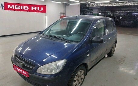 Hyundai Getz I рестайлинг, 2008 год, 517 000 рублей, 1 фотография