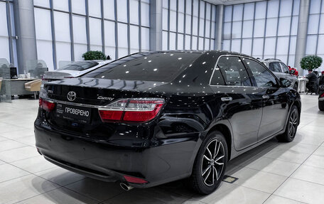 Toyota Camry, 2016 год, 2 350 000 рублей, 5 фотография