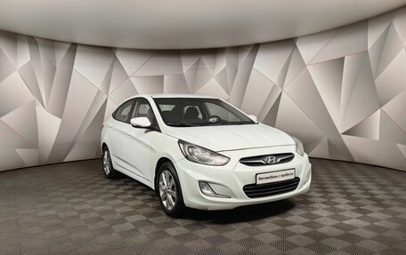 Hyundai Solaris II рестайлинг, 2011 год, 894 000 рублей, 3 фотография