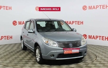 Renault Sandero I, 2010 год, 635 000 рублей, 3 фотография