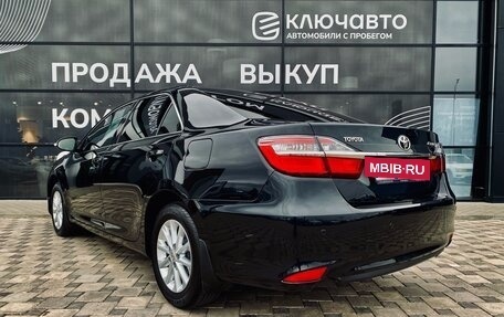 Toyota Camry, 2015 год, 2 370 000 рублей, 4 фотография