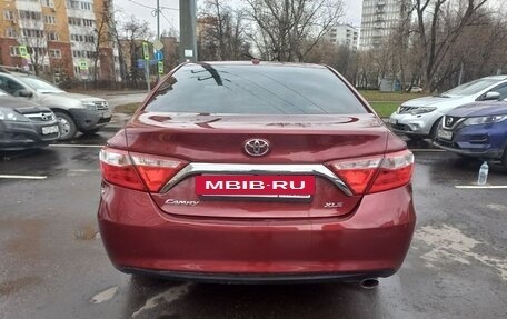 Toyota Camry, 2016 год, 2 300 000 рублей, 6 фотография