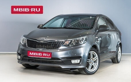 KIA Rio III рестайлинг, 2016 год, 979 899 рублей, 1 фотография