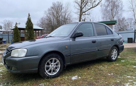 Hyundai Accent II, 2003 год, 220 000 рублей, 1 фотография