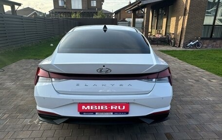 Hyundai Elantra, 2021 год, 1 920 000 рублей, 7 фотография