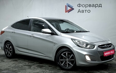 Hyundai Solaris II рестайлинг, 2011 год, 930 000 рублей, 1 фотография