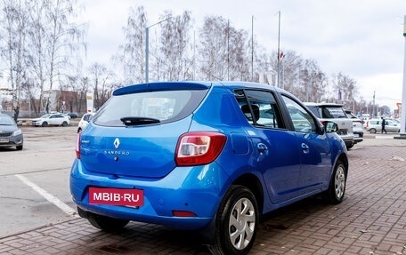 Renault Sandero II рестайлинг, 2014 год, 951 000 рублей, 5 фотография