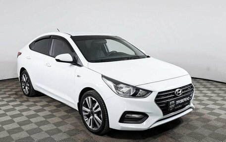 Hyundai Solaris II рестайлинг, 2017 год, 1 406 400 рублей, 3 фотография