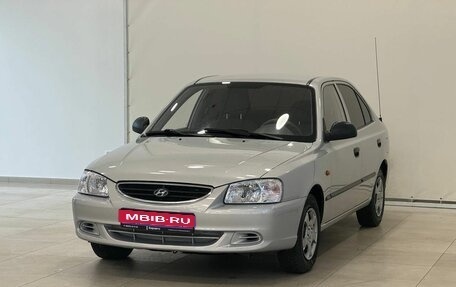 Hyundai Accent II, 2008 год, 635 000 рублей, 1 фотография