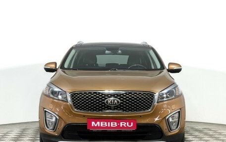 KIA Sorento III Prime рестайлинг, 2017 год, 2 897 000 рублей, 2 фотография