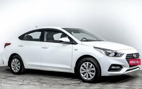 Hyundai Solaris II рестайлинг, 2018 год, 1 613 300 рублей, 3 фотография