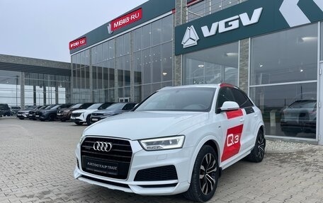 Audi Q3, 2017 год, 3 328 000 рублей, 1 фотография