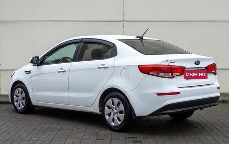 KIA Rio III рестайлинг, 2017 год, 1 225 000 рублей, 2 фотография