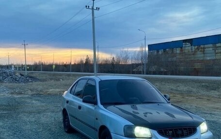 Hyundai Accent II, 2005 год, 400 000 рублей, 3 фотография