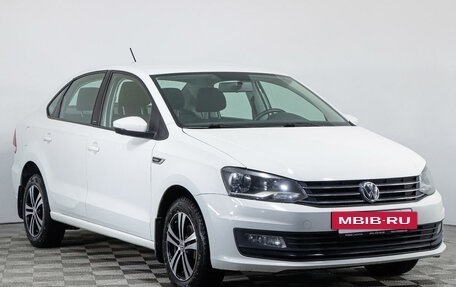 Volkswagen Polo VI (EU Market), 2016 год, 1 698 300 рублей, 3 фотография