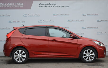 Hyundai Solaris II рестайлинг, 2012 год, 830 000 рублей, 6 фотография